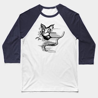 cat Baseball T-Shirt